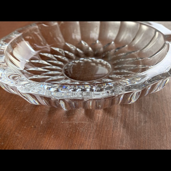 Vintage | Val St Lambert Cut Crystal Ashtray - Picture 5 of 12